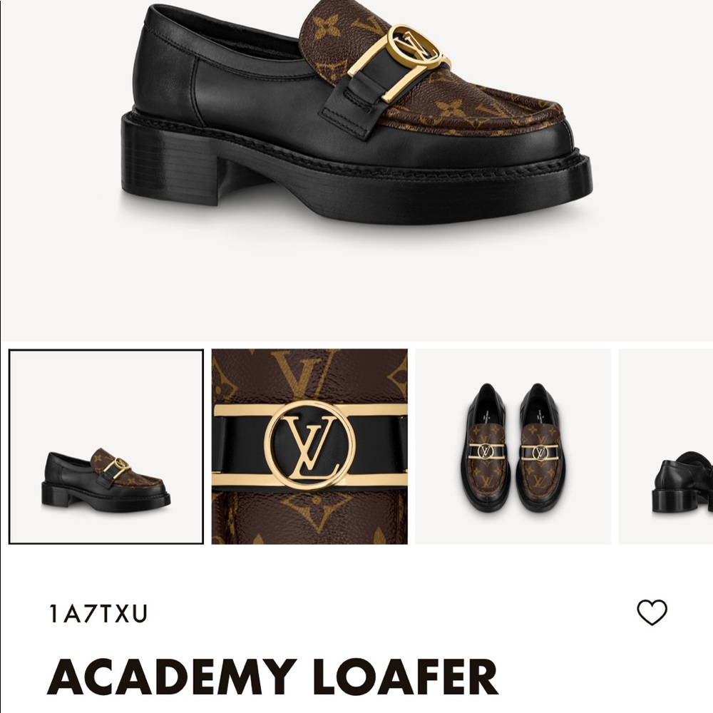 Louis Vuitton Academy Loafer- sz 40 NWOT